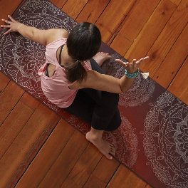 Gaiam Premium Metallic Sunset Yoga Mat 6mm #5